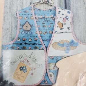 Daisy Kingdom Creative Collar Panel Cottagecore Home Tweet Home Folk Art NOS